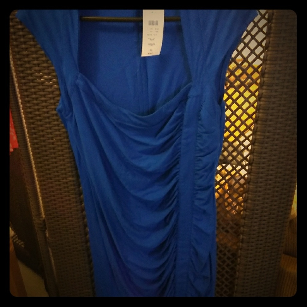 Blue dress